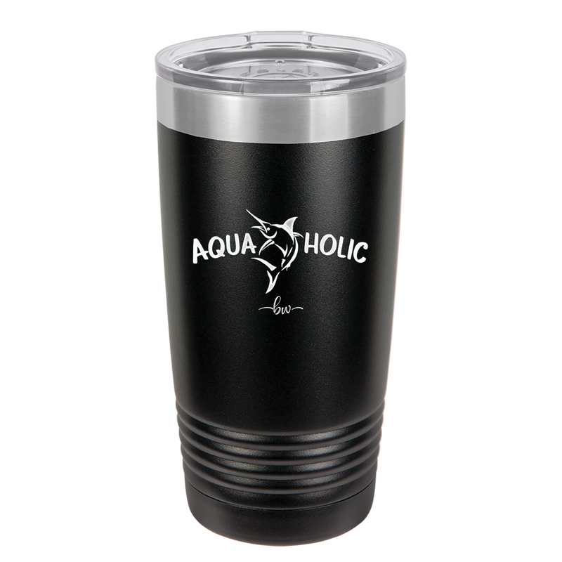 Aquaholic - Laser Engraved Stainless Steel Drinkware - 1108 -