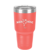 Aquaholic - Laser Engraved Stainless Steel Drinkware - 1108 -