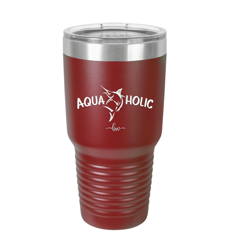 Aquaholic - Laser Engraved Stainless Steel Drinkware - 1108 -