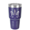 Unicorn Face - Laser Engraved Stainless Steel Drinkware - 1109 -