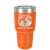 I'm Only Talking to My Dog Today - Laser Engraved Stainless Steel Drinkware - 1110 -