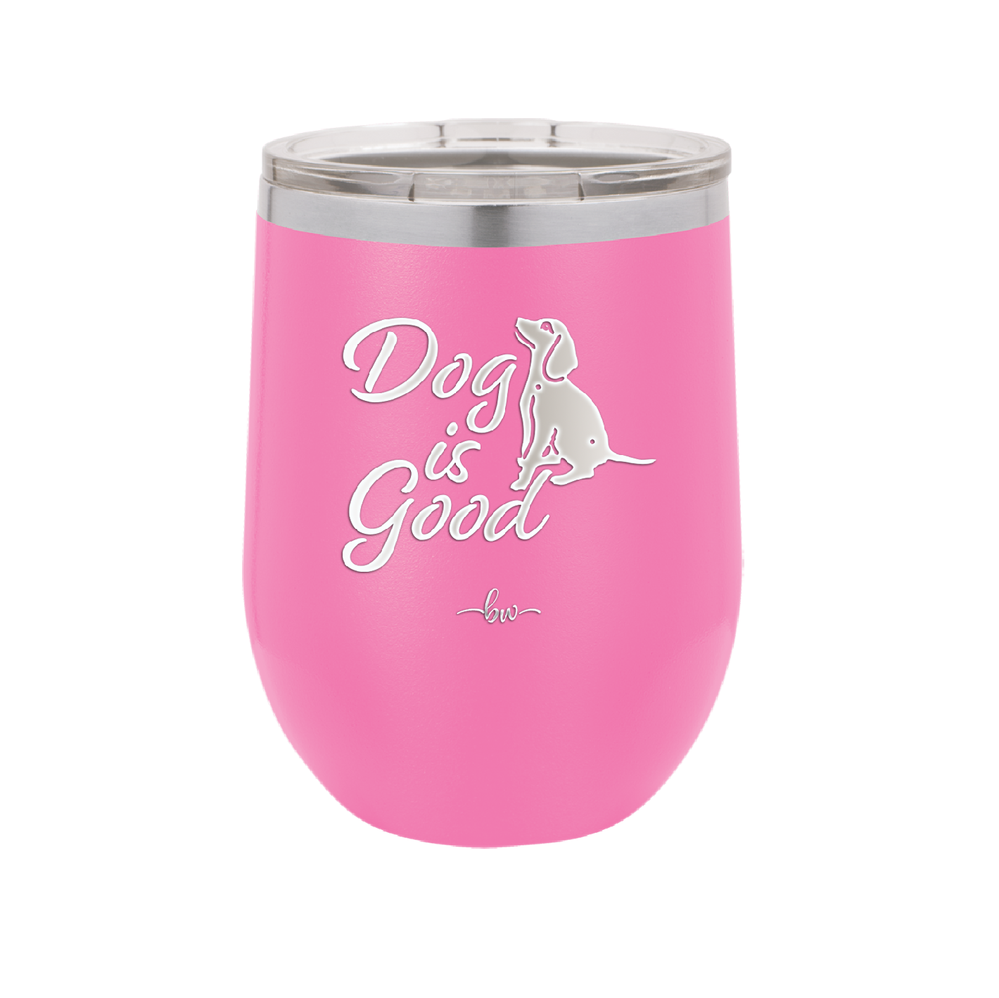 Dog is Good - Laser Engraved Stainless Steel Drinkware - 1111 -