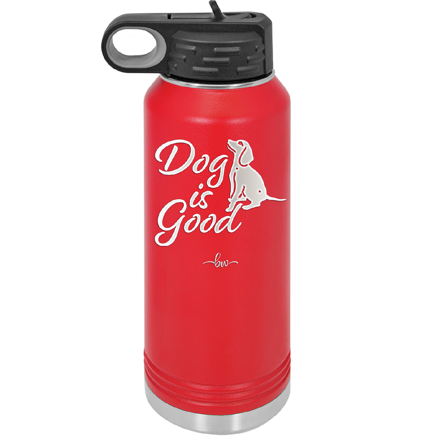 Dog is Good - Laser Engraved Stainless Steel Drinkware - 1111 -