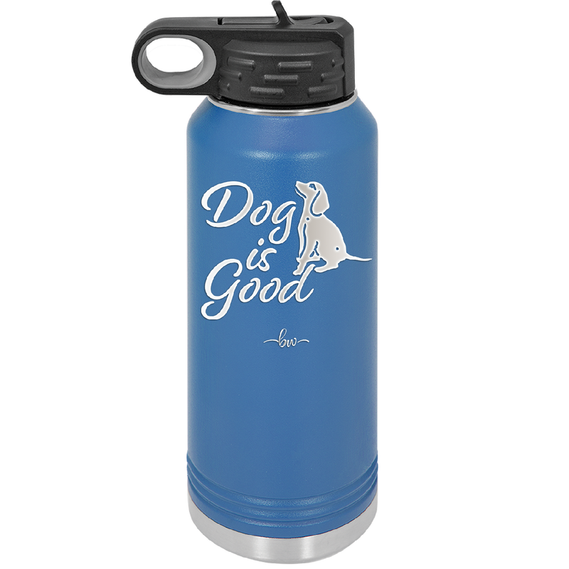 Dog is Good - Laser Engraved Stainless Steel Drinkware - 1111 -