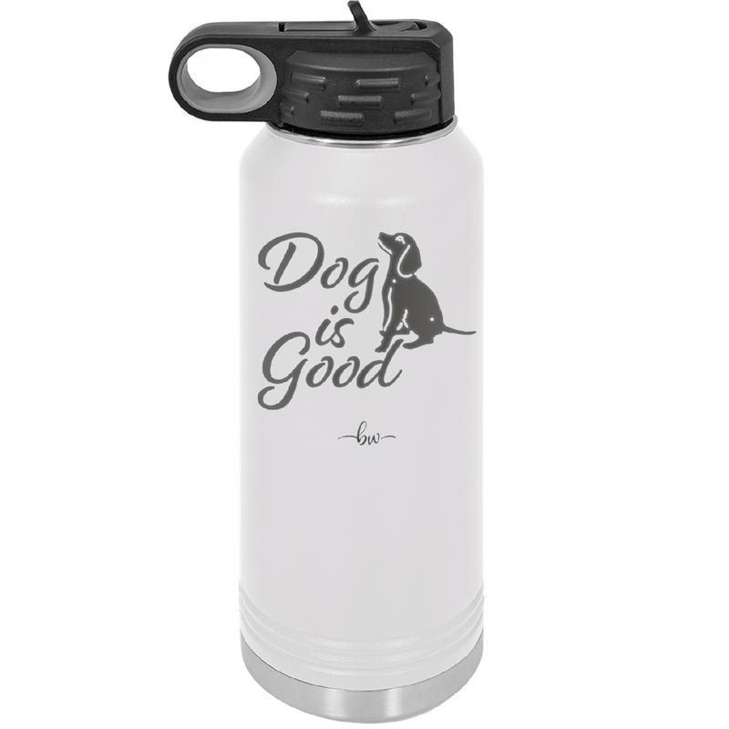 Dog is Good - Laser Engraved Stainless Steel Drinkware - 1111 -