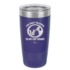 I'm Only Talking to My Cat Today - Laser Engraved Stainless Steel Drinkware - 1115 -