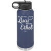 You are the Lucy to my Ethel - Laser Engraved Stainless Steel Drinkware - 1119 -