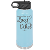You are the Lucy to my Ethel - Laser Engraved Stainless Steel Drinkware - 1119 -