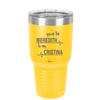 You are the Meredith to my Cristina - Laser Engraved Stainless Steel Drinkware - 1123 -