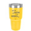 You Are the Cristina to My Meredith - Laser Engraved Stainless Steel Drinkware - 1124 -