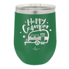 Happy Camper - Laser Engraved Stainless Steel Drinkware - 1125 -