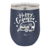Happy Camper - Laser Engraved Stainless Steel Drinkware - 1125 -