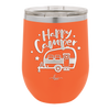 Happy Camper - Laser Engraved Stainless Steel Drinkware - 1125 -