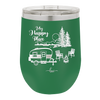 My Happy Place Camping - Laser Engraved Stainless Steel Drinkware - 1126 -