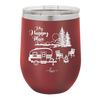 My Happy Place Camping - Laser Engraved Stainless Steel Drinkware - 1126 -