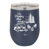 My Happy Place Camping - Laser Engraved Stainless Steel Drinkware - 1126 -