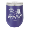 My Happy Place Camping - Laser Engraved Stainless Steel Drinkware - 1126 -