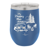 My Happy Place Camping - Laser Engraved Stainless Steel Drinkware - 1126 -