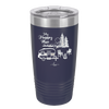 My Happy Place Camping - Laser Engraved Stainless Steel Drinkware - 1126 -