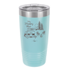 My Happy Place Camping - Laser Engraved Stainless Steel Drinkware - 1126 -