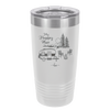 My Happy Place Camping - Laser Engraved Stainless Steel Drinkware - 1126 -