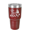 My Happy Place Camping - Laser Engraved Stainless Steel Drinkware - 1126 -