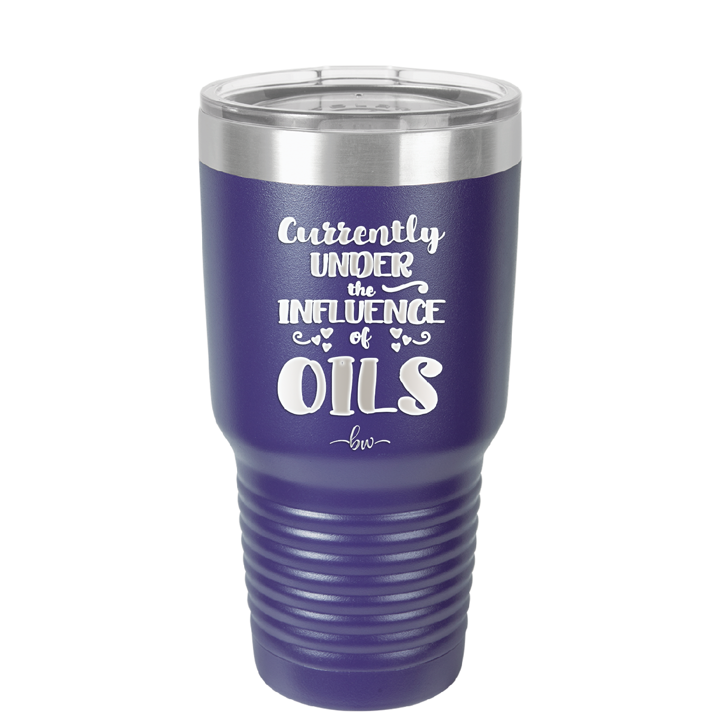Currently Under the Influence of Oils - Laser Engraved Stainless Steel Drinkware - 1130 -