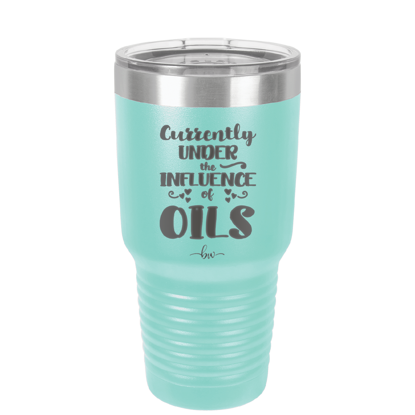 Currently Under the Influence of Oils - Laser Engraved Stainless Steel Drinkware - 1130 -