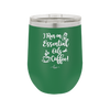 I Run on Essential Oils and Coffee - Laser Engraved Stainless Steel Drinkware - 1134 -