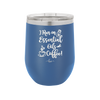 I Run on Essential Oils and Coffee - Laser Engraved Stainless Steel Drinkware - 1134 -