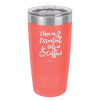 I Run on Essential Oils and Coffee - Laser Engraved Stainless Steel Drinkware - 1134 -