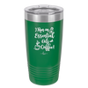 I Run on Essential Oils and Coffee - Laser Engraved Stainless Steel Drinkware - 1134 -