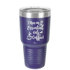I Run on Essential Oils and Coffee - Laser Engraved Stainless Steel Drinkware - 1134 -