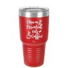 I Run on Essential Oils and Coffee - Laser Engraved Stainless Steel Drinkware - 1134 -