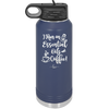 I Run on Essential Oils and Coffee - Laser Engraved Stainless Steel Drinkware - 1134 -