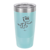 Baby Dinosaur Raawrr - Laser Engraved Stainless Steel Drinkware - 1135 -