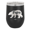 Papa Bear - Laser Engraved Stainless Steel Drinkware - 1140 -