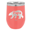 Papa Bear - Laser Engraved Stainless Steel Drinkware - 1140 -