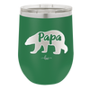 Papa Bear - Laser Engraved Stainless Steel Drinkware - 1140 -