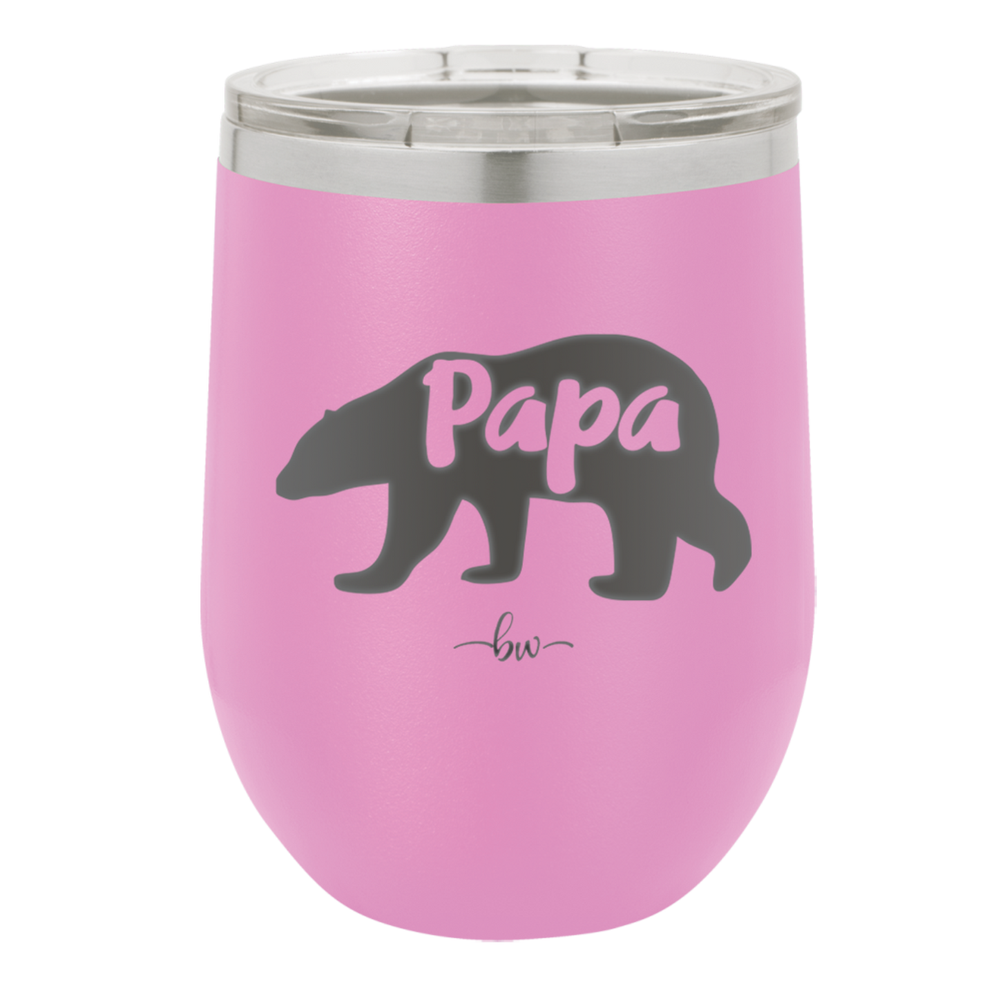 Papa Bear - Laser Engraved Stainless Steel Drinkware - 1140 -