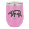 Papa Bear - Laser Engraved Stainless Steel Drinkware - 1140 -