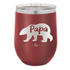 Papa Bear - Laser Engraved Stainless Steel Drinkware - 1140 -