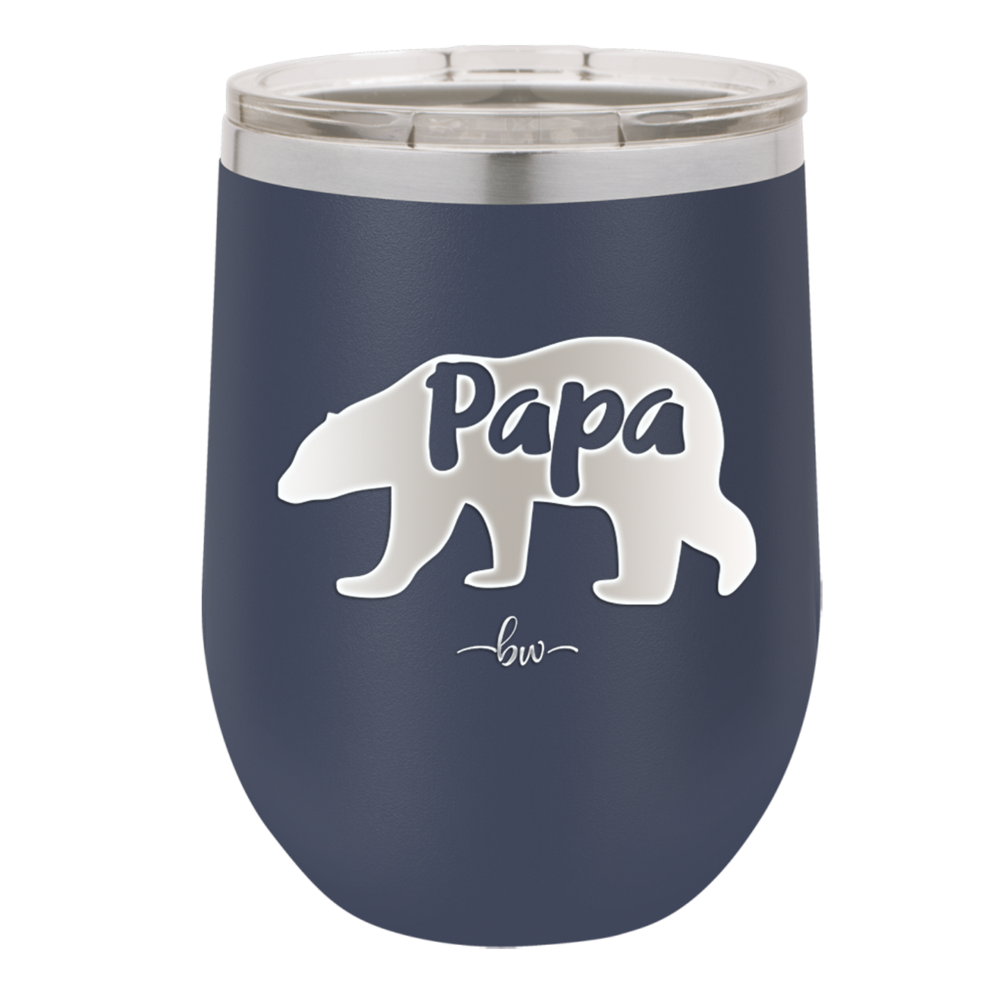 Papa Bear - Laser Engraved Stainless Steel Drinkware - 1140 -