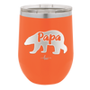 Papa Bear - Laser Engraved Stainless Steel Drinkware - 1140 -