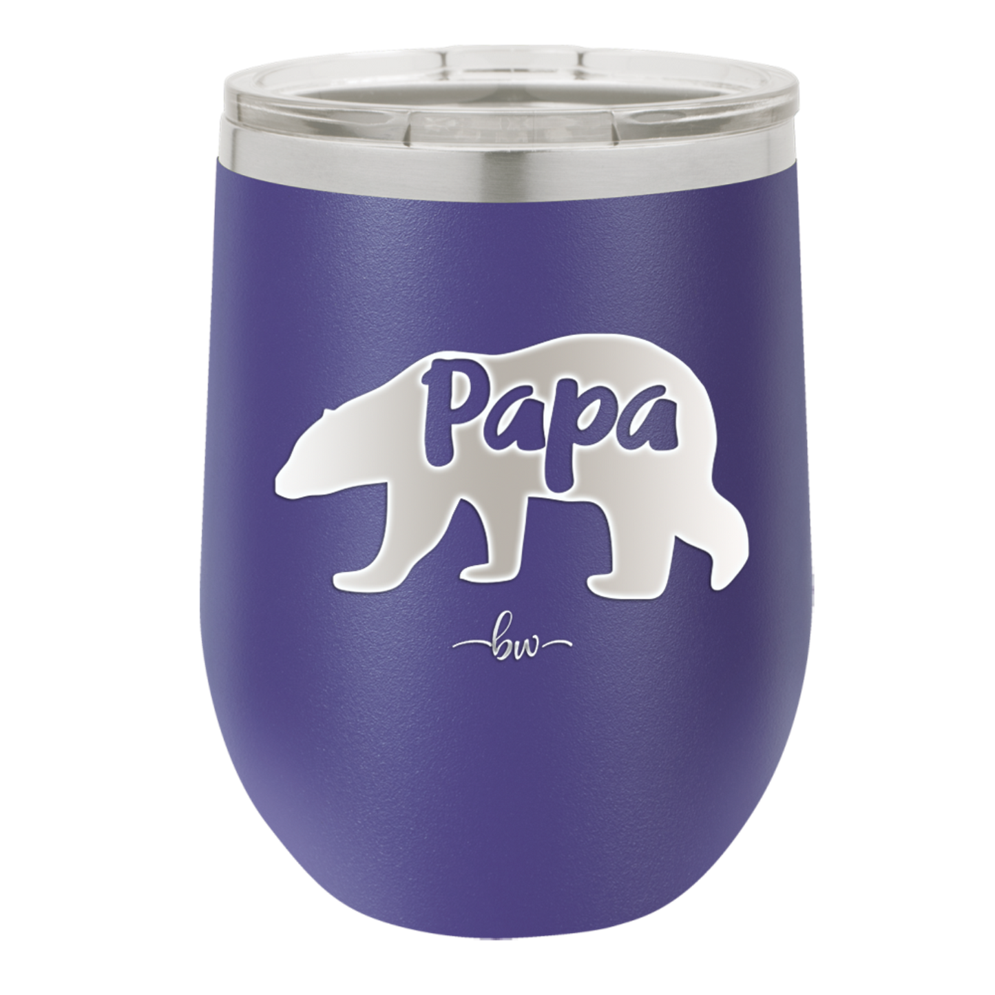 Papa Bear - Laser Engraved Stainless Steel Drinkware - 1140 -