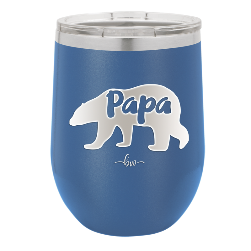 Papa Bear - Laser Engraved Stainless Steel Drinkware - 1140 -