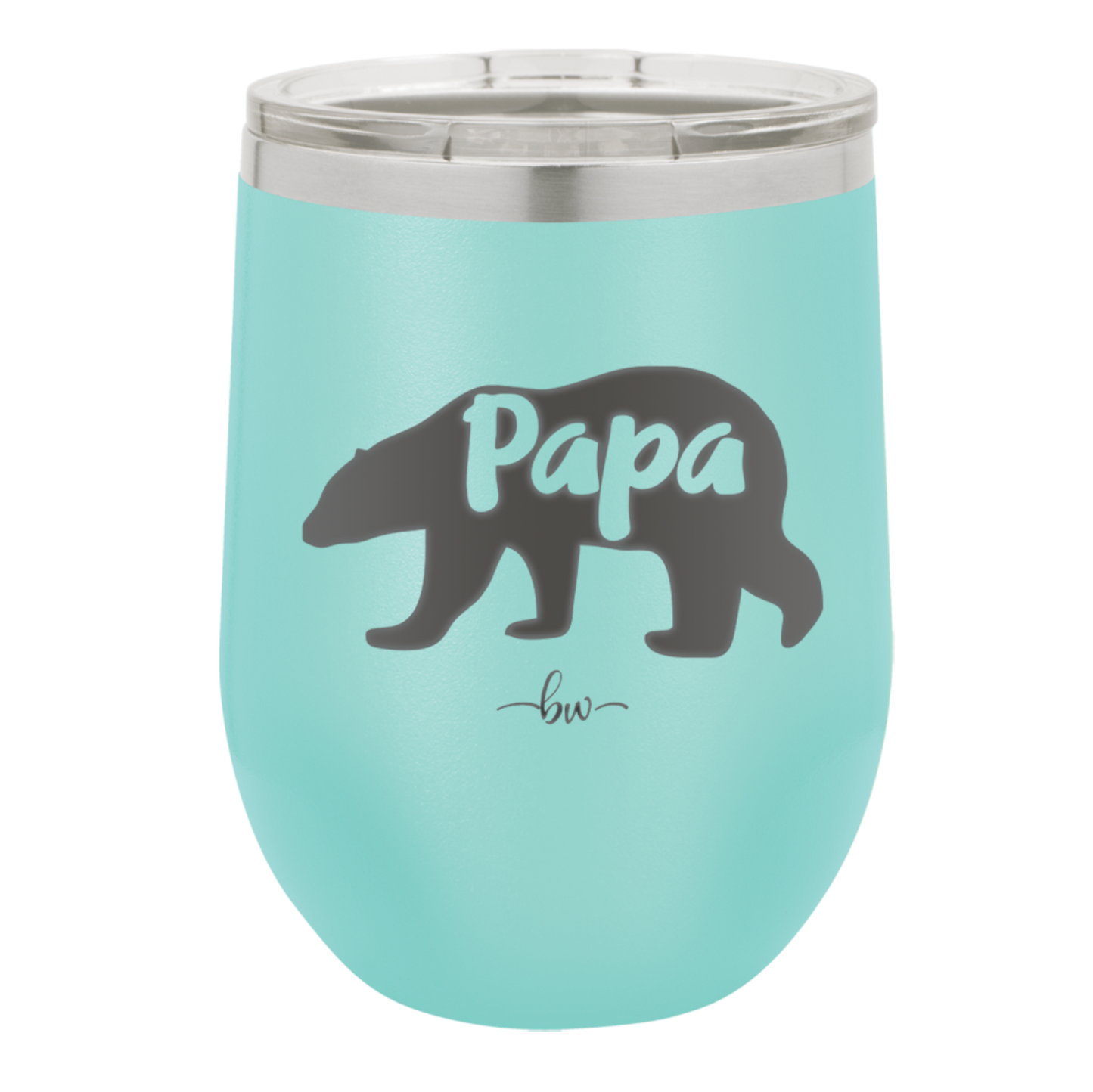 Papa Bear - Laser Engraved Stainless Steel Drinkware - 1140 -