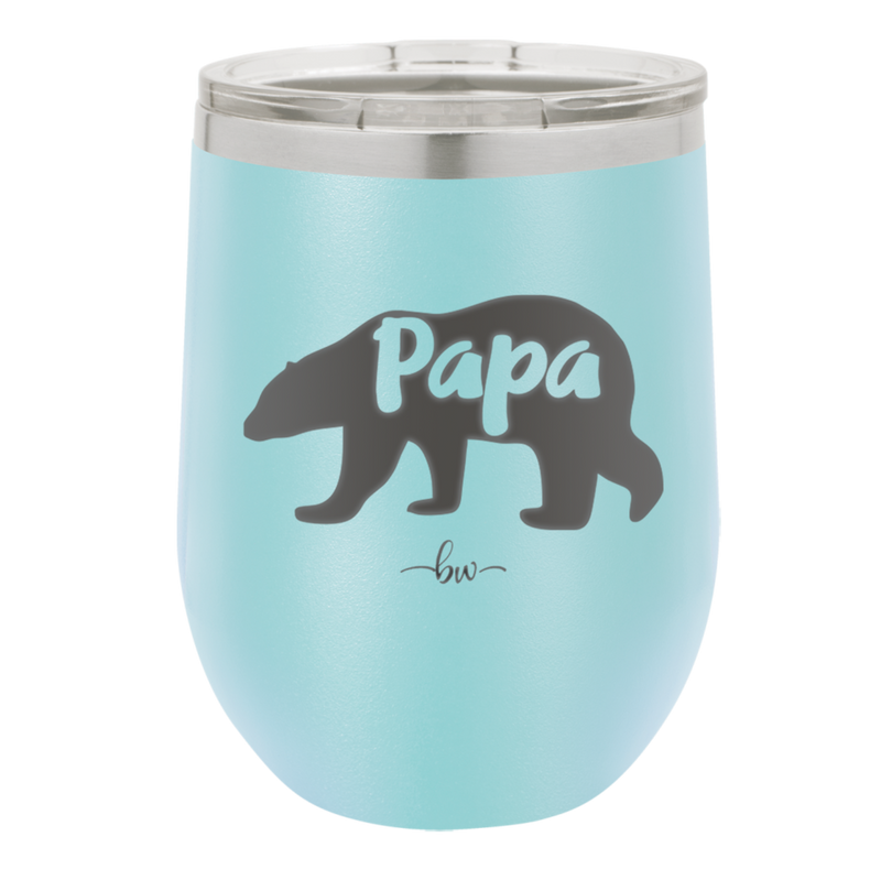 Papa Bear - Laser Engraved Stainless Steel Drinkware - 1140 -