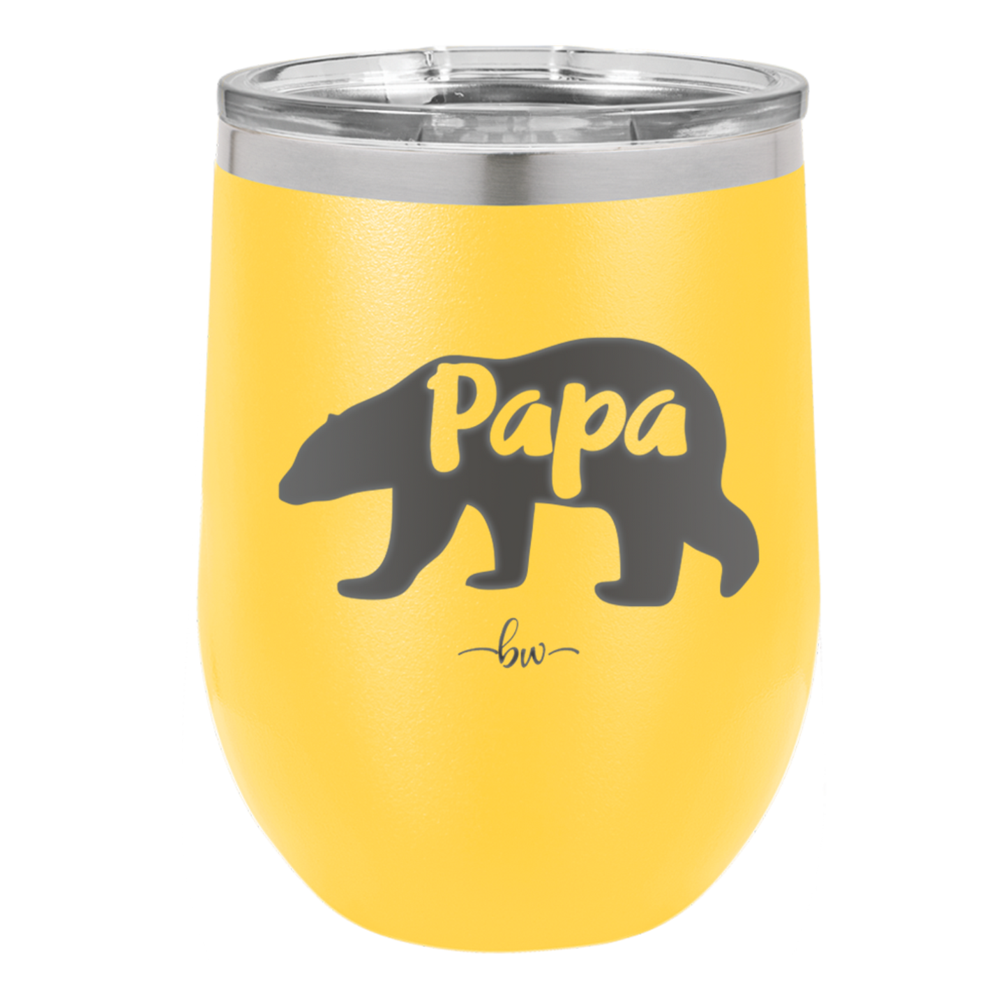 Papa Bear - Laser Engraved Stainless Steel Drinkware - 1140 -