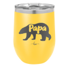 Papa Bear - Laser Engraved Stainless Steel Drinkware - 1140 -